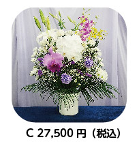 生花:洋花白紫C